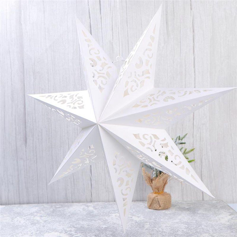 Hanging Garden Party Light Christmas Decoration Paper Lantern Stars Lampshade Christmas Lampshade