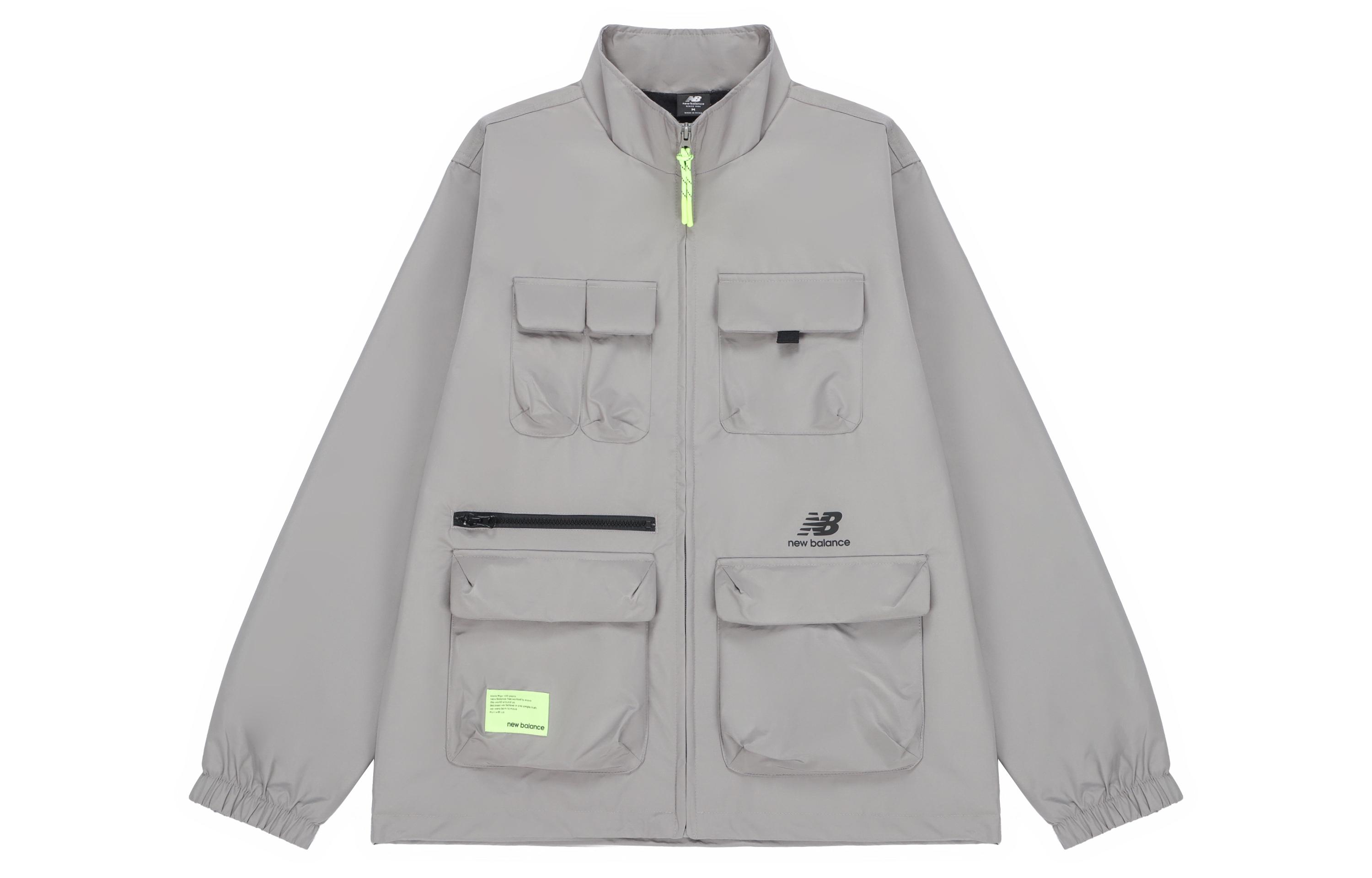 New Balance Jackets & Coats Men s Gray AMJ21368-MHD S