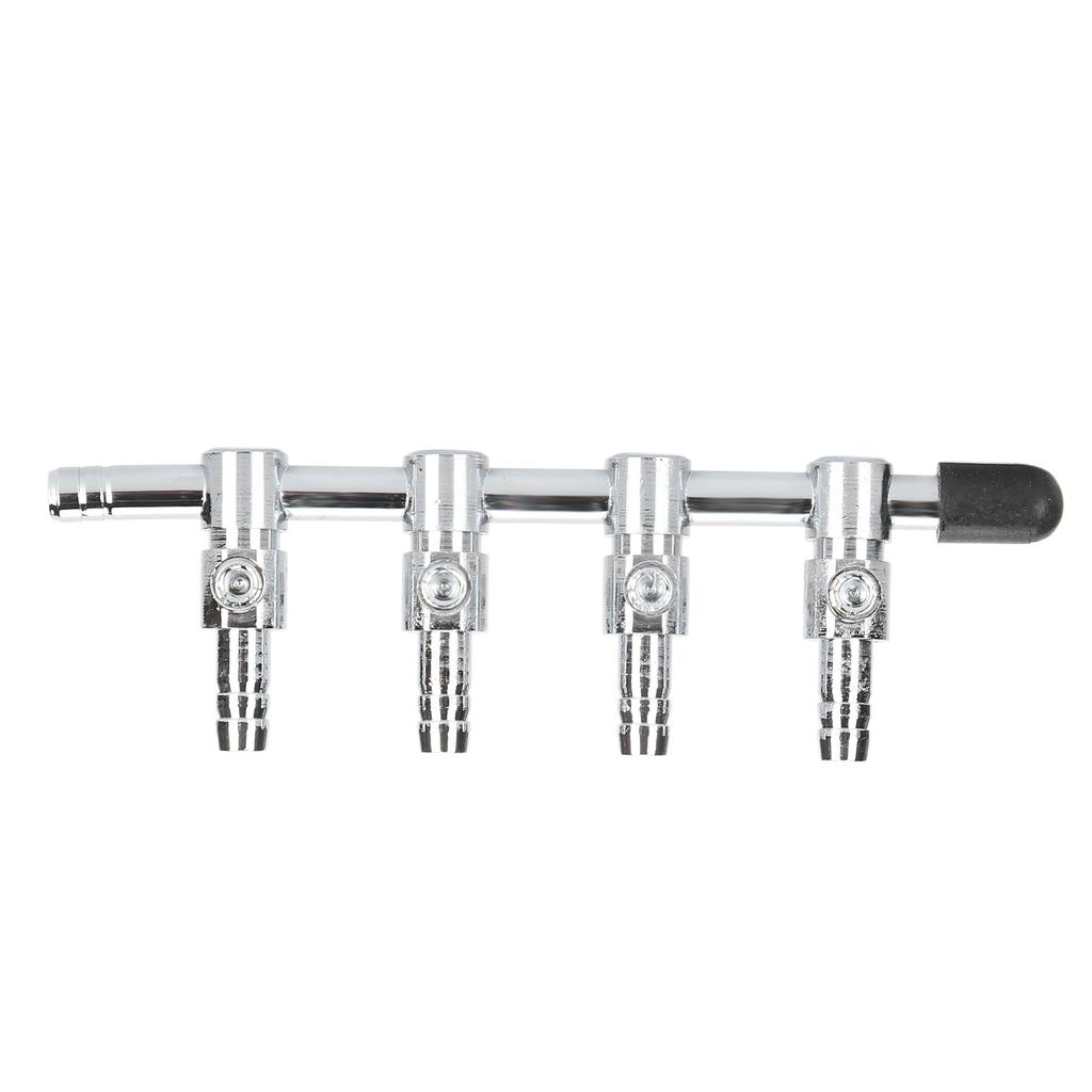 Fish Tank Stainless Steel Control Valve Aquarium Air Flow Control Fish Tank Accessories5 Head