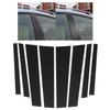 8pcs Carbon Fiber Window BPillar Trim Decorative Sticker Fits for X5 F15 20142018