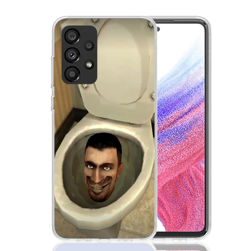 S-Skibidi Toilet Mobile Cell Phone Case For Samsung Galaxy A17 A16 A14 A15 A13 A57 A56 A54 A55 A53 A37 A36 A34 A35 A33 A26 A24 A