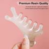 Head Scalping Massage Tool Comb for Hair Head Face Eye Neck Resin Body GuaSha Tool Relieve Stres Promote Lymphatic Circulation