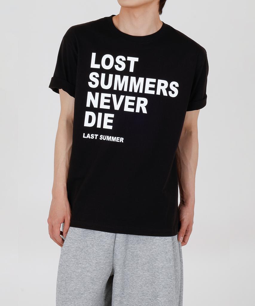 Opeumeideu Lost Summer Printed Oversized Short Sleeve Tee
