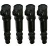 4PCS 129700-3881 30700-MBW-611 Ignition Coil Compatible For Honda CBR600F CBR600FS CBR600FR CBR900RR CBR900RE CBR929RE CBR929RR CBR954RR