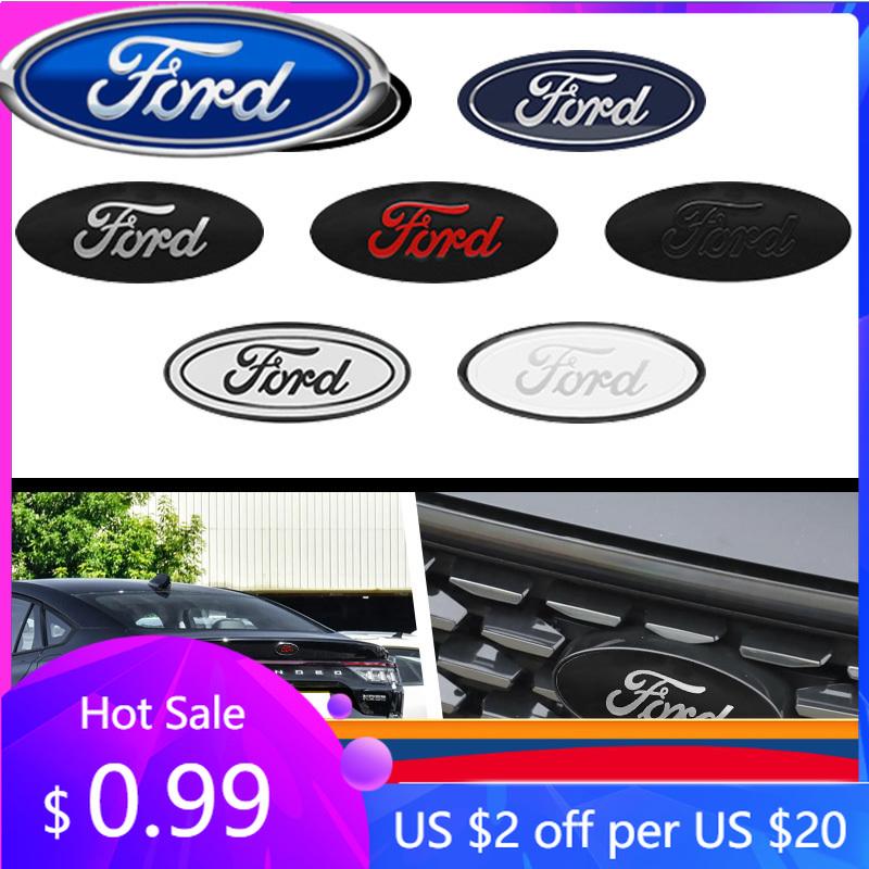 Nuovo adesivo per auto 2026 Nuovo 2025 Caldo Emblema Griglia Cofano Anteriore Auto Copertura Adesiva Logo Baule Posteriore Accessori Per Ford Focus mk3 Fies