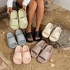 Bequeme EVA-Sandalen für Damen, dicke Sohle, rutschfest, lässig, für drinnen und draußen, Strandsandalen