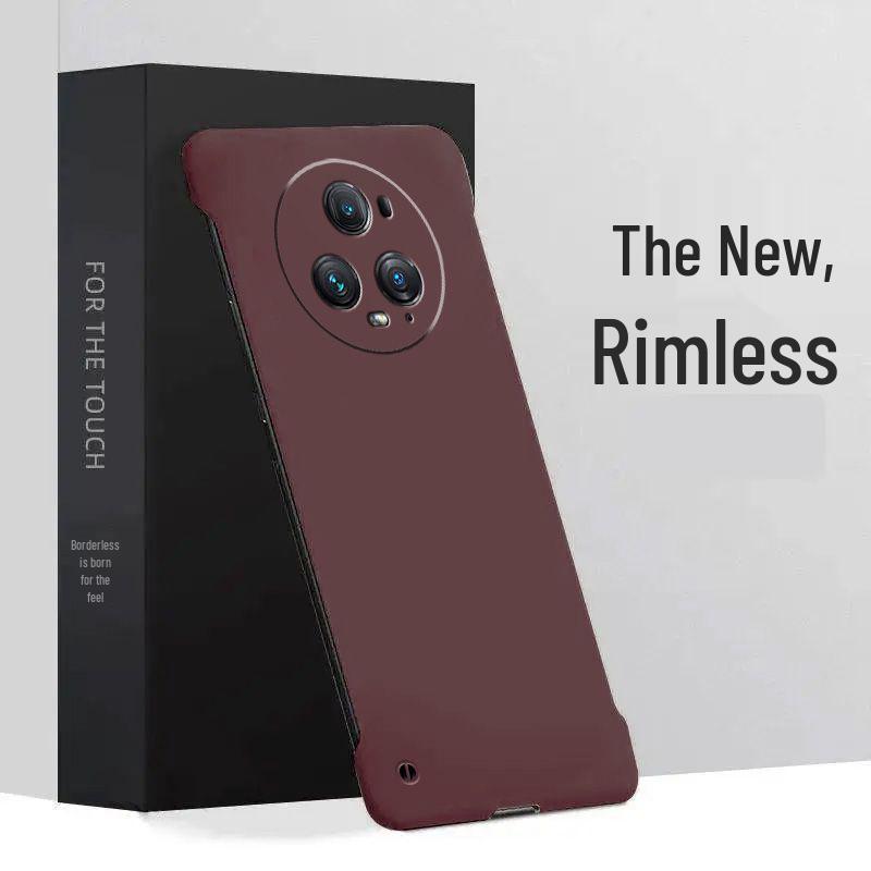

Compatible with Honor Magic5 Pro: Borderless Anti-drop Trendy Protective Hard Case Magic5 Ultimate