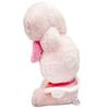Esther Bunny Winter Cape Big Plush Toy, Cute Mascot, Official SNS Merchandise, Approx. 35cm (Cream Bunny (White))