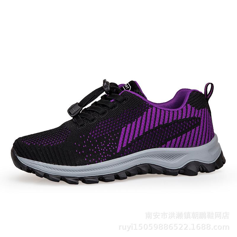 Zhongjiangbu shoes spring mother shoes non-slip soft sole comfortable and lightweight travel shoes sports shoes