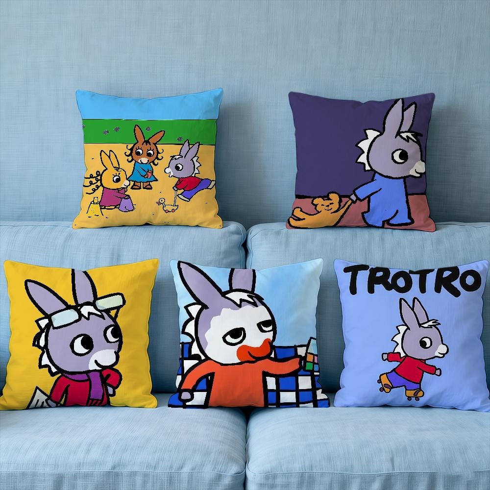T-TTrotroS 2004 Cartoon Kissenbezug Outdoor Sofa Dekorativ Quadratisch Wohnzimmer Schlafzimmer Auto