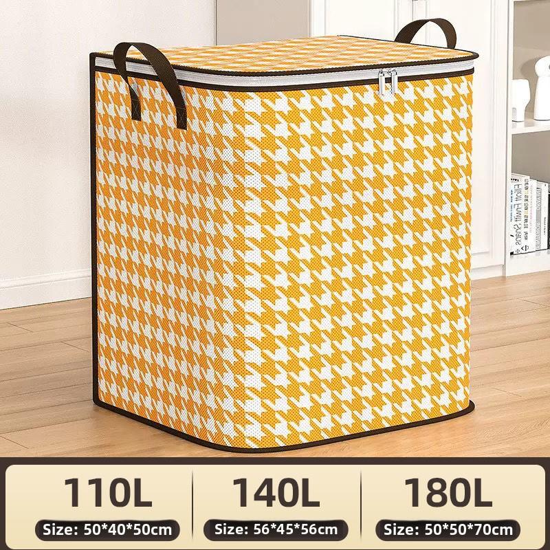 Verdickte Multifunktionale Tragbare Aufbewahrungstasche mit Großer Kapazität für Kleidung, Baumwollquilts, Organisationstaschen, Wasserdichte Aufbewahrungstasche