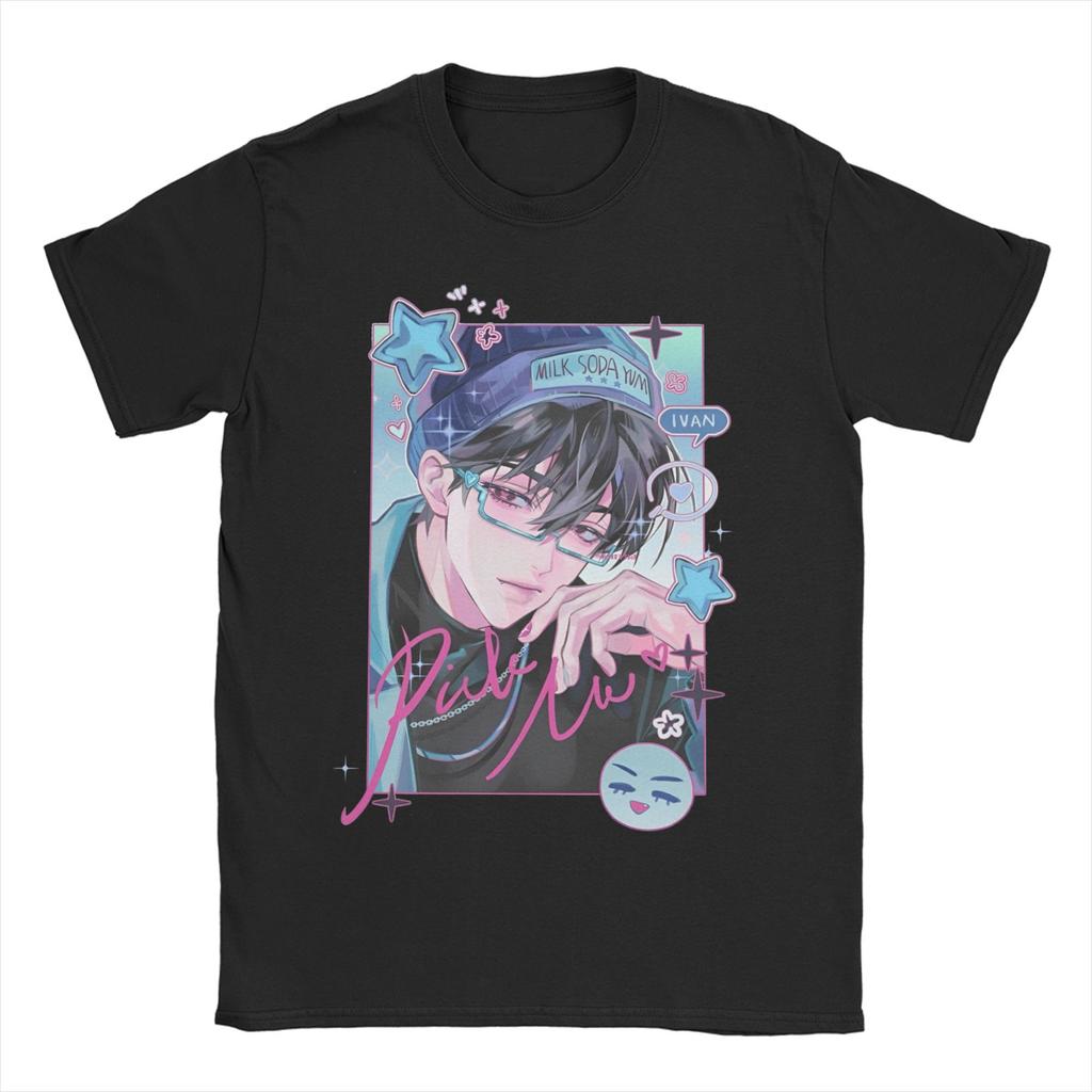 Neuheit Alien Bühne T-Shirts für Männer Frauen Rundhals 100% Baumwolle T-Shirt Till Ivan Anime Kurzarm T-Shirts Geschenkidee Kleidung