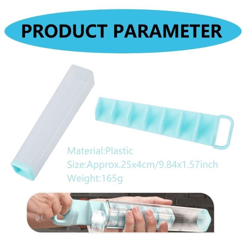 Ice Maker for Cool Beverages Convenient Tray Ice Lattices Making Mold