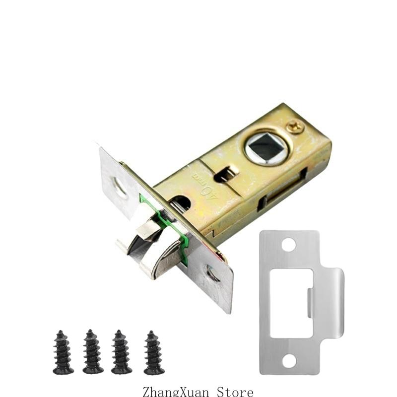 3XUF Sturdy Metal Tubulars Mortice Latches Portable Accessory for Internal Door