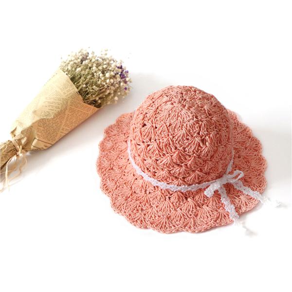 POPETPOP Pets Foldable Straw Hat Topee Lace Ribbon Bow Bohemia Cap for Beach Summer Sun Size S National Flag
