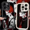 Phone Case for iPhone 17 Air 16E 15 16 Pro Max Devil Bad Boy Anime Style Cover 14 Plus 13 12 Mini Soft Shell Silicone Fundas