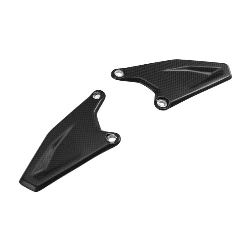 

Rearsets Pedals Motorcycle Carbon Fiber Heel Guards Protector Foot Plates For DUCATI Hypermotard 698 Mono RVE 2026 2026