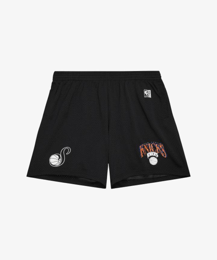 BTS [SUGA X NBA] GLITCH SHORTS (KNICKS) M M