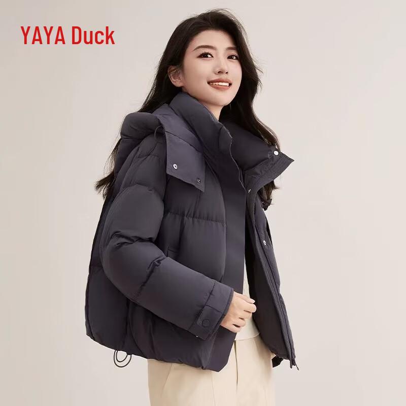 Yaya Women's Short Hooded Duck Down Jacket