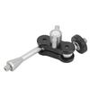 Camera Extension Mount Bar Universal Aluminium Alloy Camera Extend Bracket For Fill Light Live Microphone TM‑3 98mm