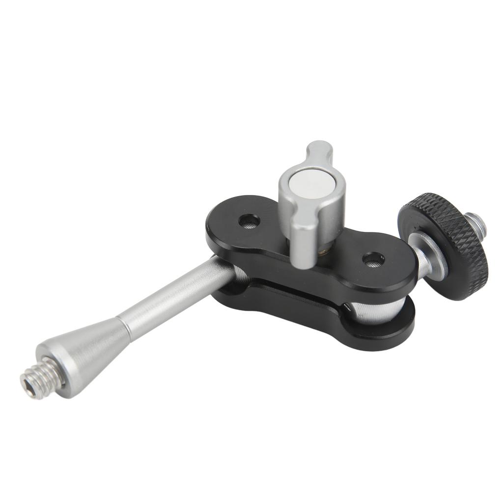 Camera Extension Mount Bar Universal Aluminium Alloy Camera Extend Bracket For Fill Light Live Microphone TM‑3 98mm
