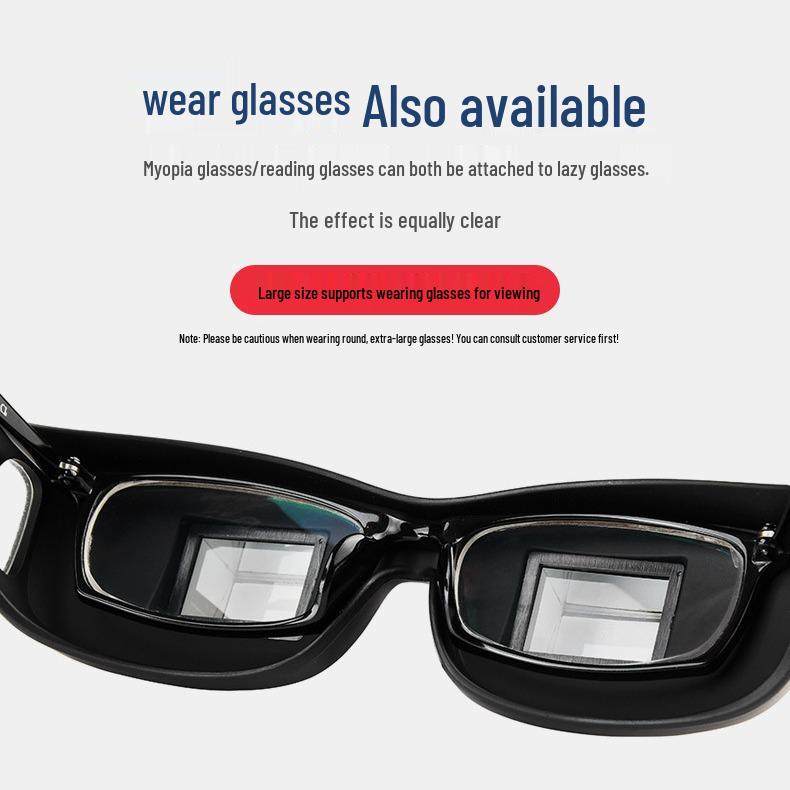 HD Lazy Glasses for TV & Phone Use with Myopia Compatibility