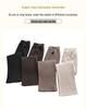 Fleece-Lined Elastic Waist High-Waist Casual Loose Fit Straight-Leg Pants for Middle-Aged and Elderly Women—Ideal for Autumn/Winter.