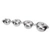 4pcs Stainless Steel Pots Set Stockpot with Lids Dual Handles Sauce Soup Pot for Kitchen Cooking