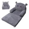 2 In 1 Cartoon Children Folding Sofa Cloth and Sponge Ventilate Cartoon Children Flip Open Sofa for Baby Kids Children