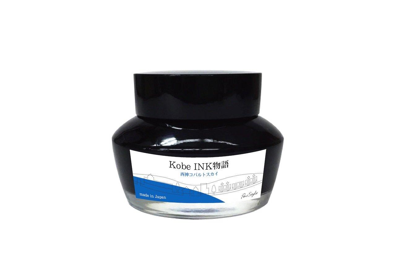 

NAGASAWA Fountain Pen Ink Kobe INK Story Volume 66 Seishin Cobalt Sky