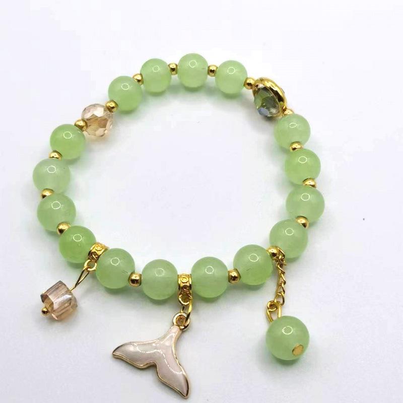 Mori Style Mermaid Crystal Bracelet – Versatile Niche Design for Women, Ideal for Students and Best Friends