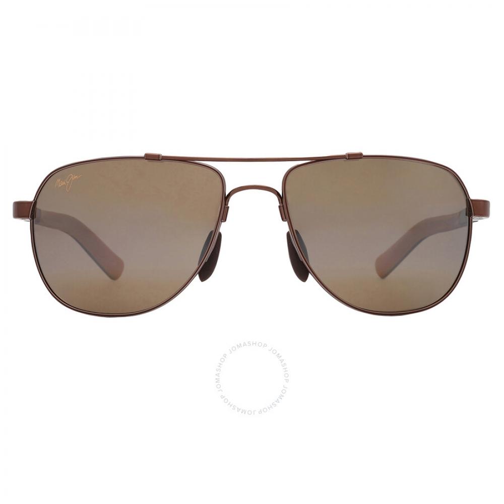 

Сонцезахисні окуляри унісекс Maui Jim Guardrails HCL Bronze Pilot H327 23 58