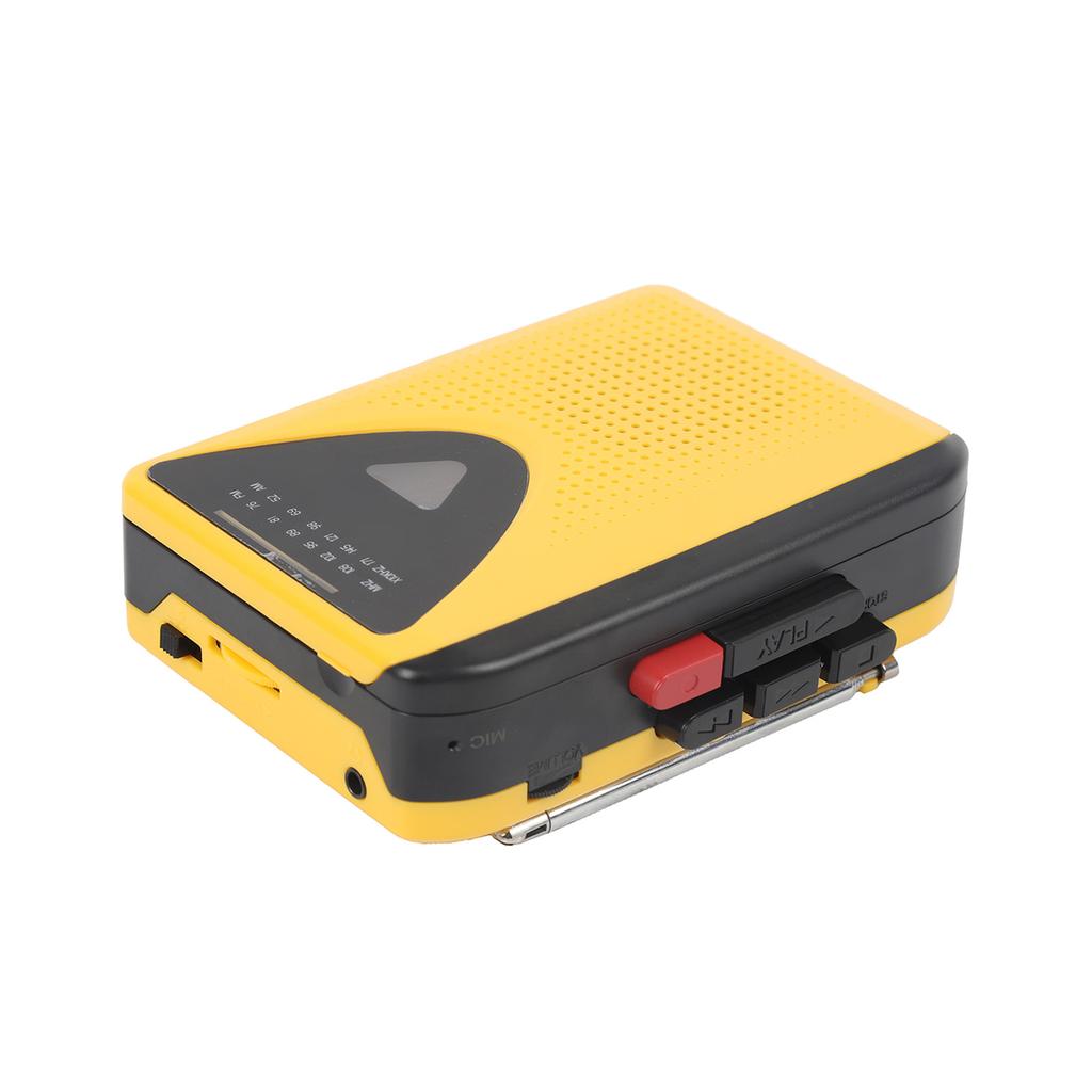 Tonivent Tragbarer Kassetten-zu-MP3-Player Mini-Kassettenspieler mit UKW/AM-Radio Aufnahme Funktion Tragbarer Kassettenrekorder