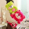 New Candy Color Teddy Bear Plush Toy: Cute Small Bear Doll Cushion for Bedtime Companion
