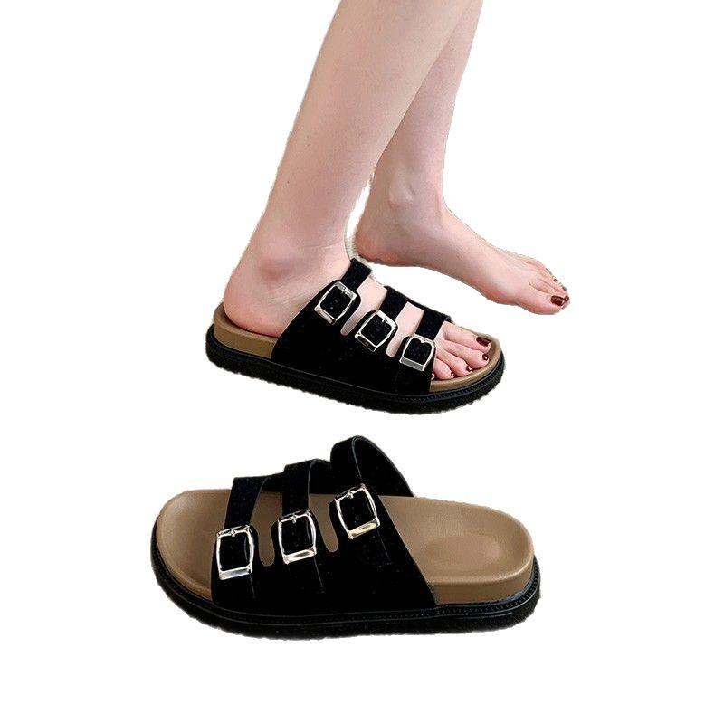 Slippers Women Wear Summer Non-slip Internet Celebrity Soft Sole Pregnant Women Home Beach Shoes Trend Sandals