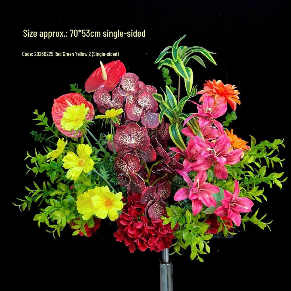 Spring-Summer Nanyang Forest Wedding Faux Flowers Decoration.