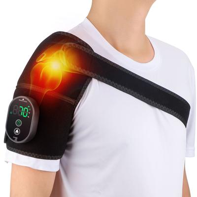 Rodillera Calentadora Inalámbrica Multifuncional Calentador de Hombro y Codo Dispositivo de Compresa Caliente 6 Velocidades Mantener Caliente con Pantalla Digital