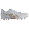 Asics DS LIGHT ACROS PRO 3 Fußballschuhe Unisex Weiß Gold Sneaker 1103A129-101