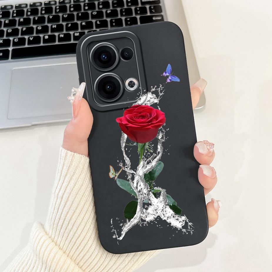 For Oppo Reno 13 Pro 5G Case CPH2697 Luxury Fashion Candy Painted Cover Soft TPU Phone Case For Oppo Reno 13 Reno13 Pro 5G Shell