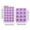 Silicone Baking Mold 12/24 Holes 3D Bakeware round Sphere Chocolate Mold Cupcake Pan DIY Muffin Cake Kitchen Tools