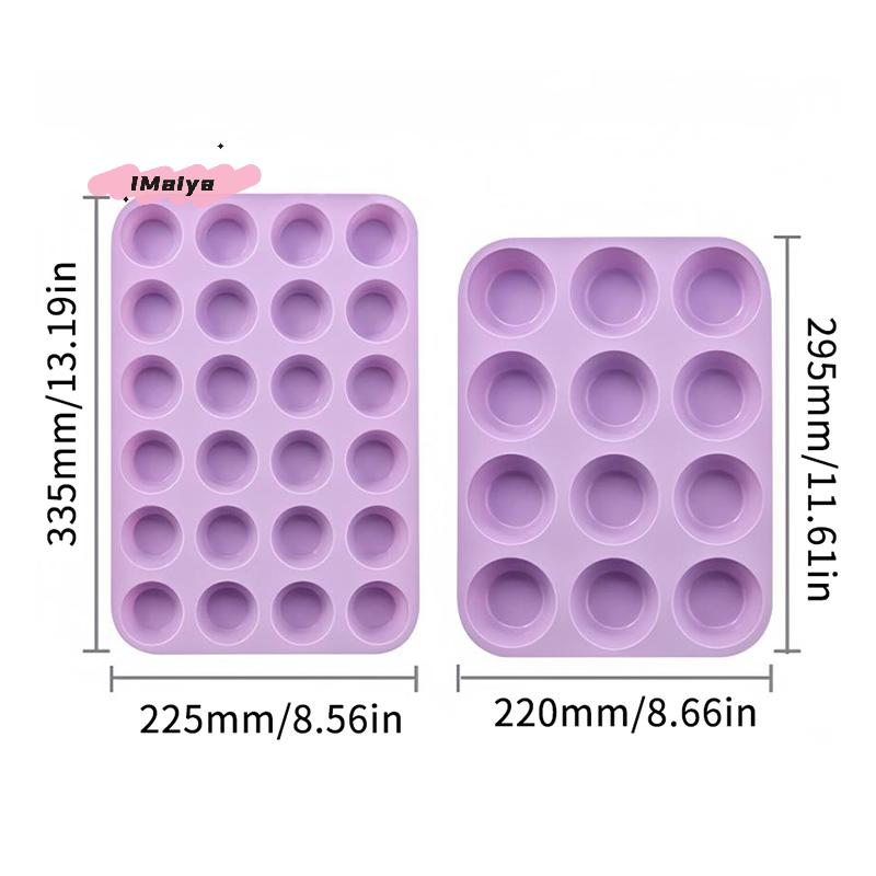 Silicone Baking Mold 12/24 Holes 3D Bakeware round Sphere Chocolate Mold Cupcake Pan DIY Muffin Cake Kitchen Tools