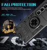 Case For Infinix Hot 50 Pro/Plus + 4G Armor Shockproof Ring Stand Holder Shell Coque Fundas For Infinix Hot 50i