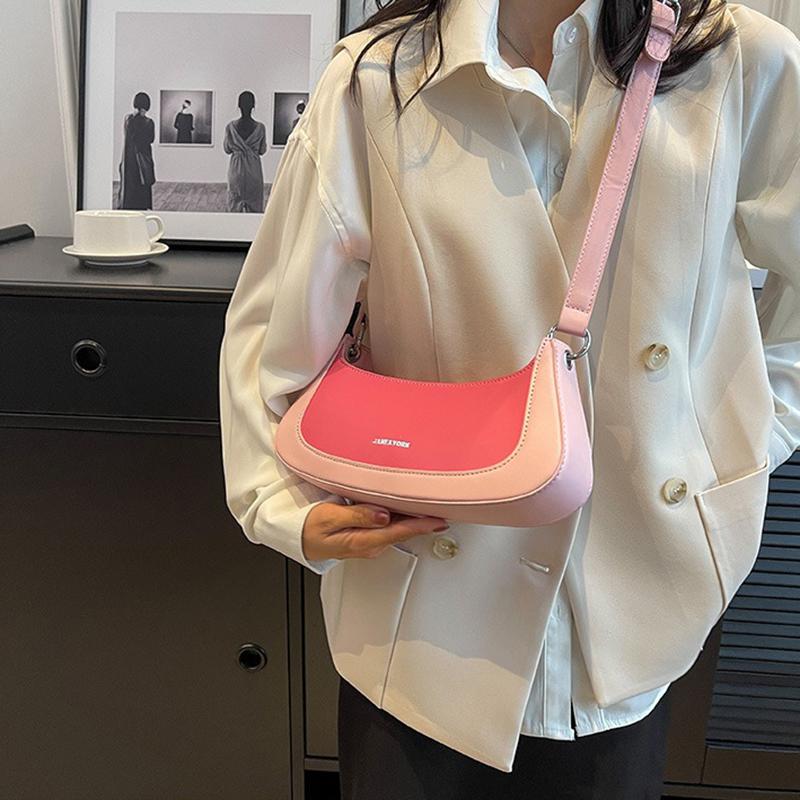 Genți de ultimă generație pentru femei 2024 stil nou, la modă și versatil, design de nișă, geantă mică cu un singur umăr, textură, geantă la modă pentru subsuoară