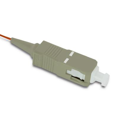 Qoltec Pigtail Światłowodowy SC/UPC | Multimode | 50/125 | OM2 | 1m