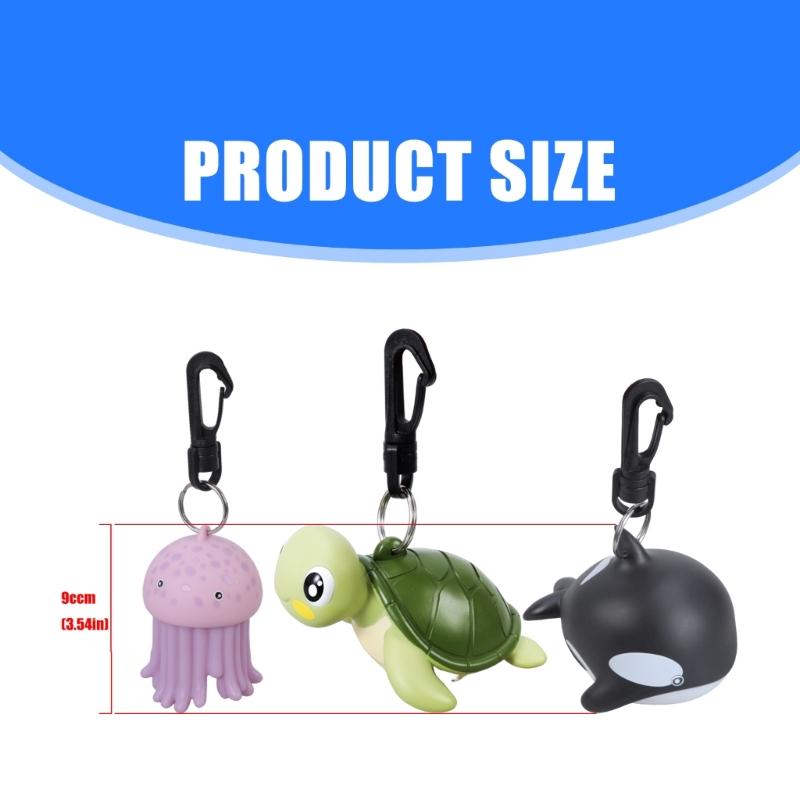 Animal Shape Scubas Dives Mouthpiece Dustproof Cover Regulator Holder With Clip Dives Regulator Cover Diving Accessories