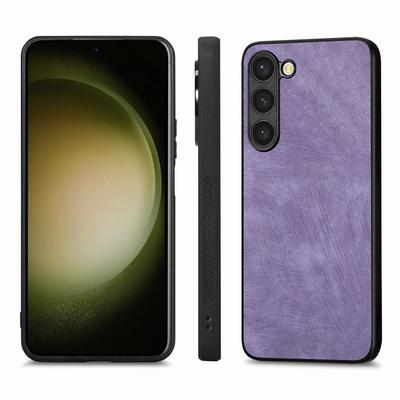Etui do Samsung Galaxy S22 5G Odporne na wstrząsy Cienkie Retro Skórzane Tylne Pokrowce na Telefon