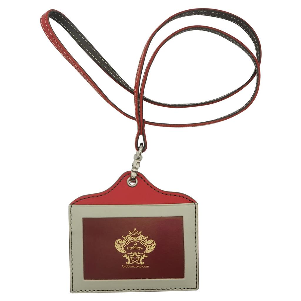 Orobianco OROBIANCO ID Case, Pass Case, Red, ORID-010, ID Case, Card Holder, Card Case