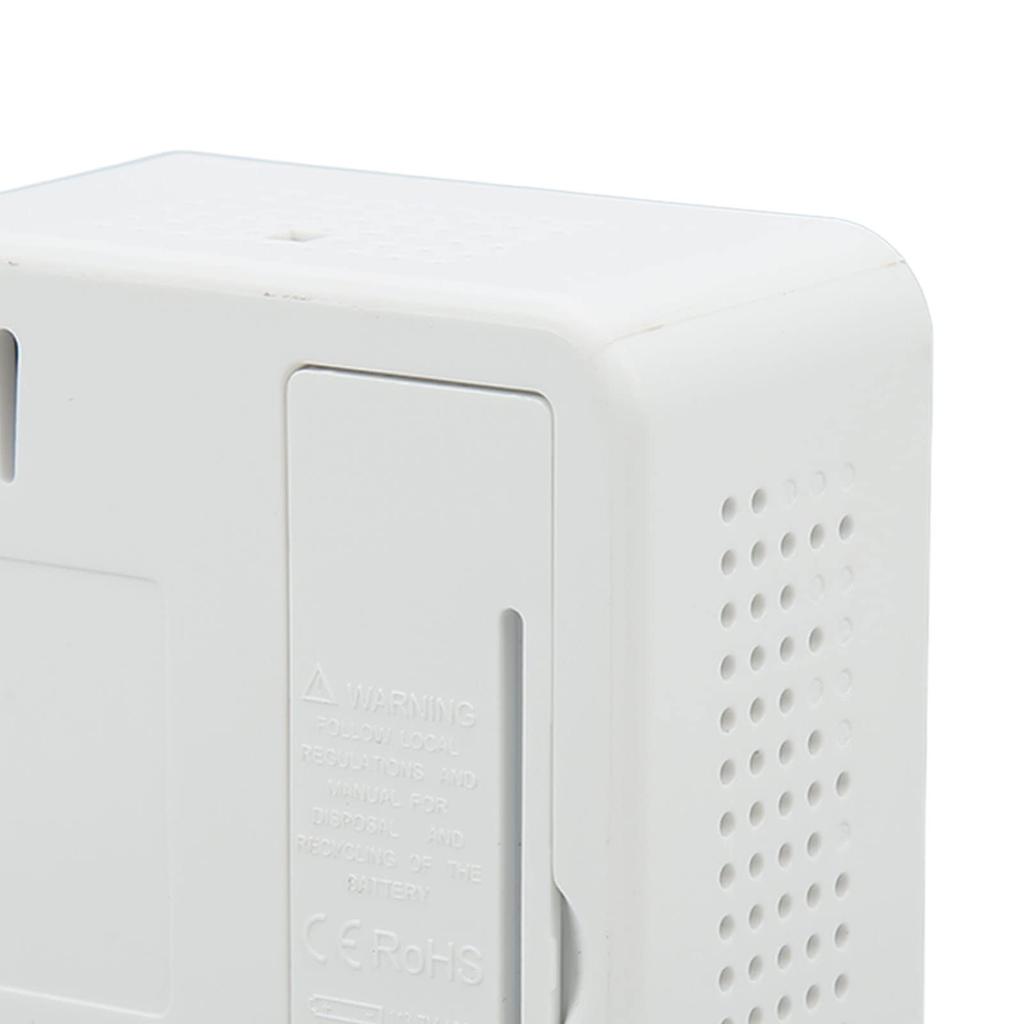 Měřič CO2 s teplotou a vlhkostí Velký ventilovaný USB pro použití Vysoce přesná detekce, 3v1 obrazovka, Stabilní, Design, Nabíjení,