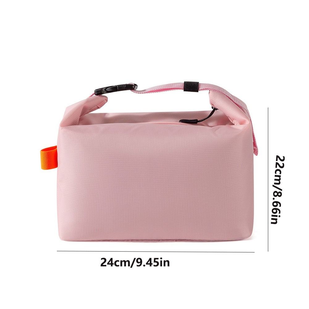 Oxford Cloth Insulated Lunch Bag Large Capacity Picnic Food Container Storage Hot Cold Storage