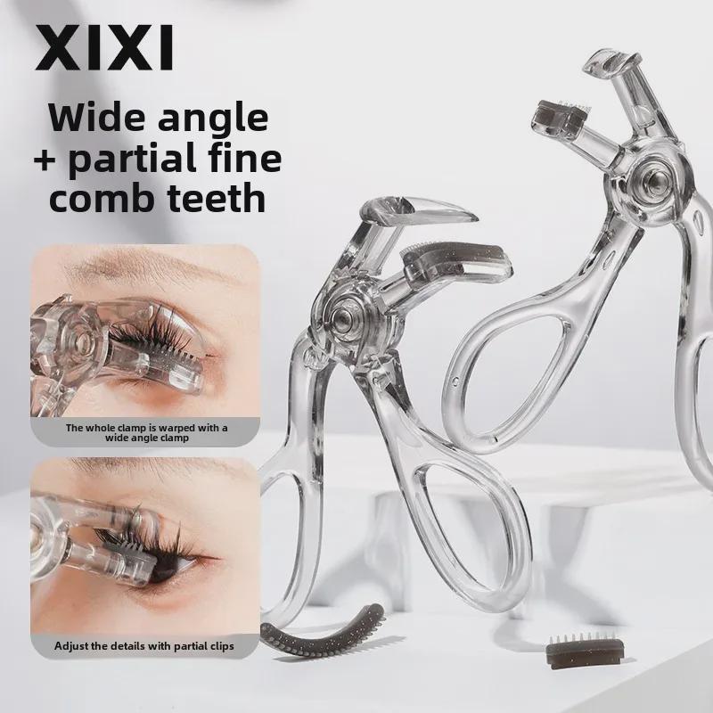 Ondulator de gene cu unghi larg de floarea-soarelui Xixi cu pieptene de ondulare cu un singur clip pentru forma naturala, de lunga durata a genelor